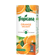 TROPICANA ORANGE FRUIT DRINK  JUICE 180ML